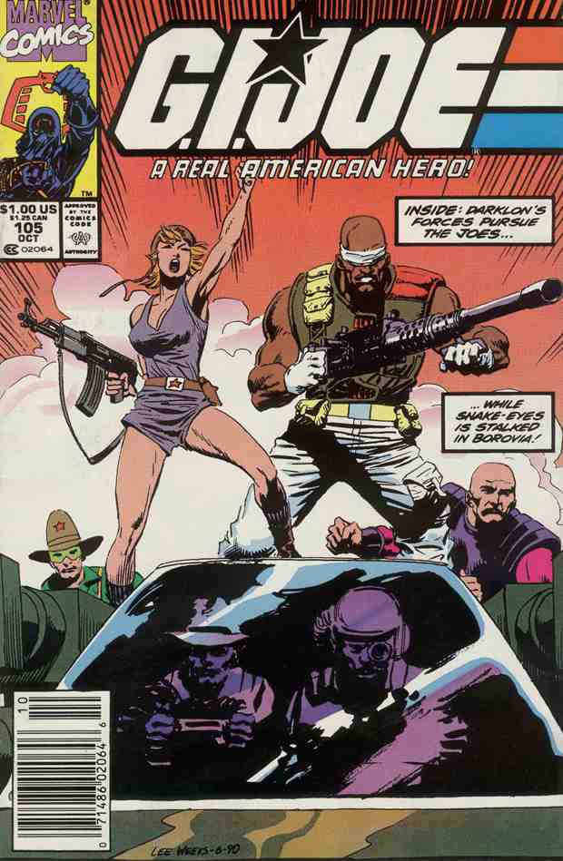 G.I. Joe, a Real American Hero comic issue 105